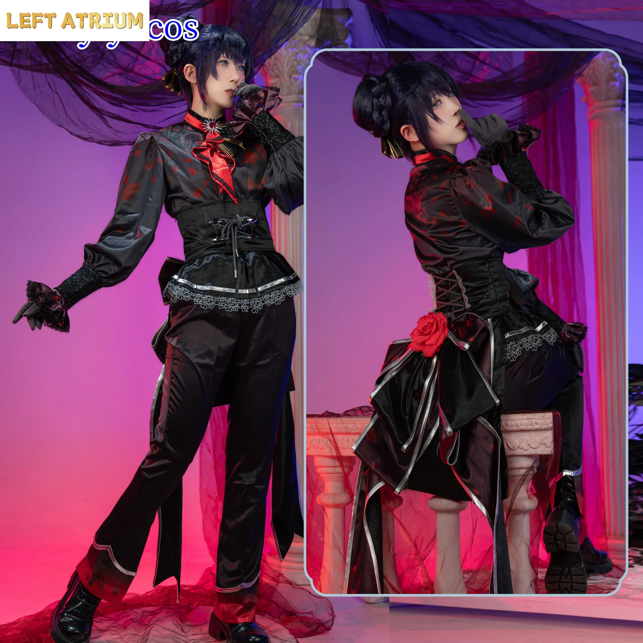 

Pjsk Asahina Mafuyu Cosplay Costume Halloween Christmas Customized Sexy Dress Newly Valentine's Day Limited Exquisite props