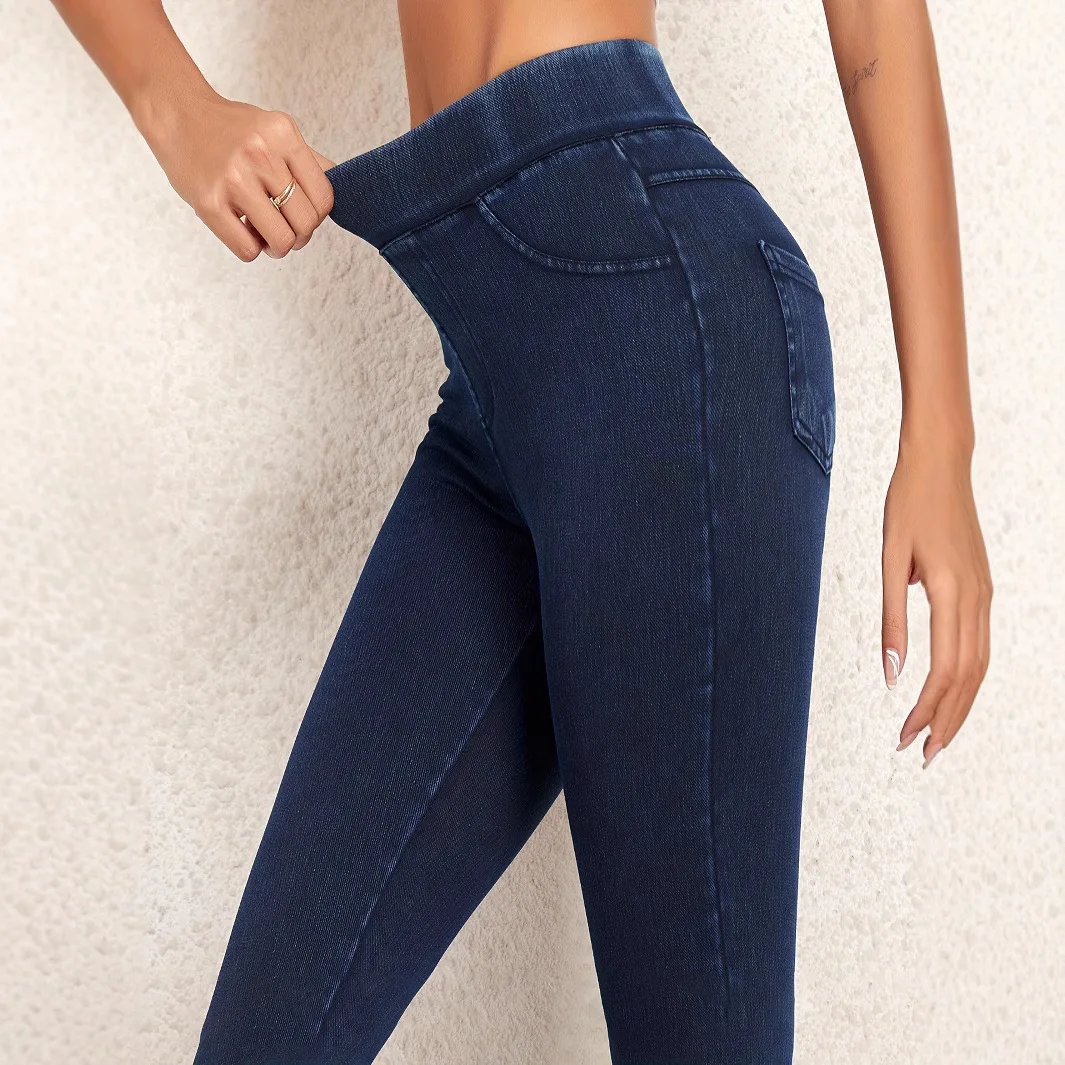 Women High Waist Yoga Pants Butt Lifting Tummy Control Pockets