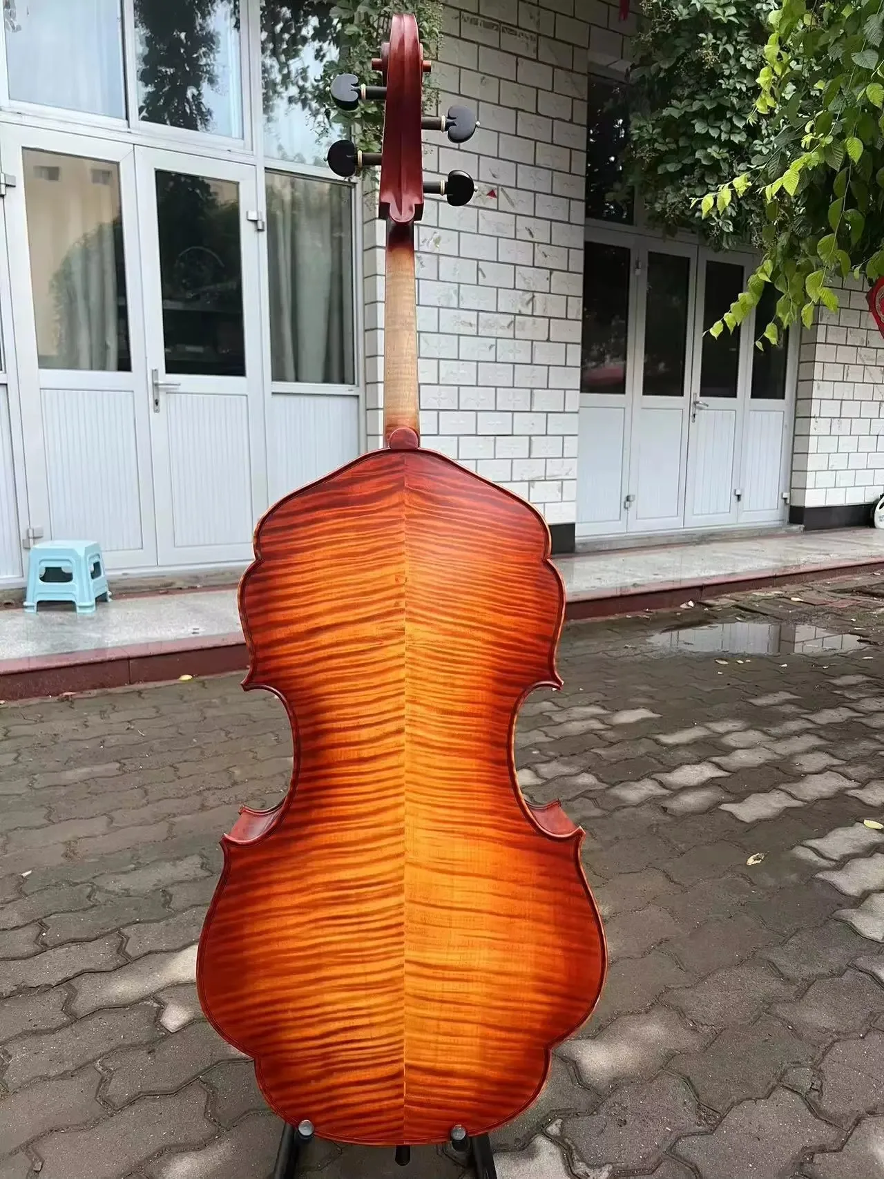 Nice-looking cello 4/4 Barouqe style handmade SONG profession maestro,new Flamed back