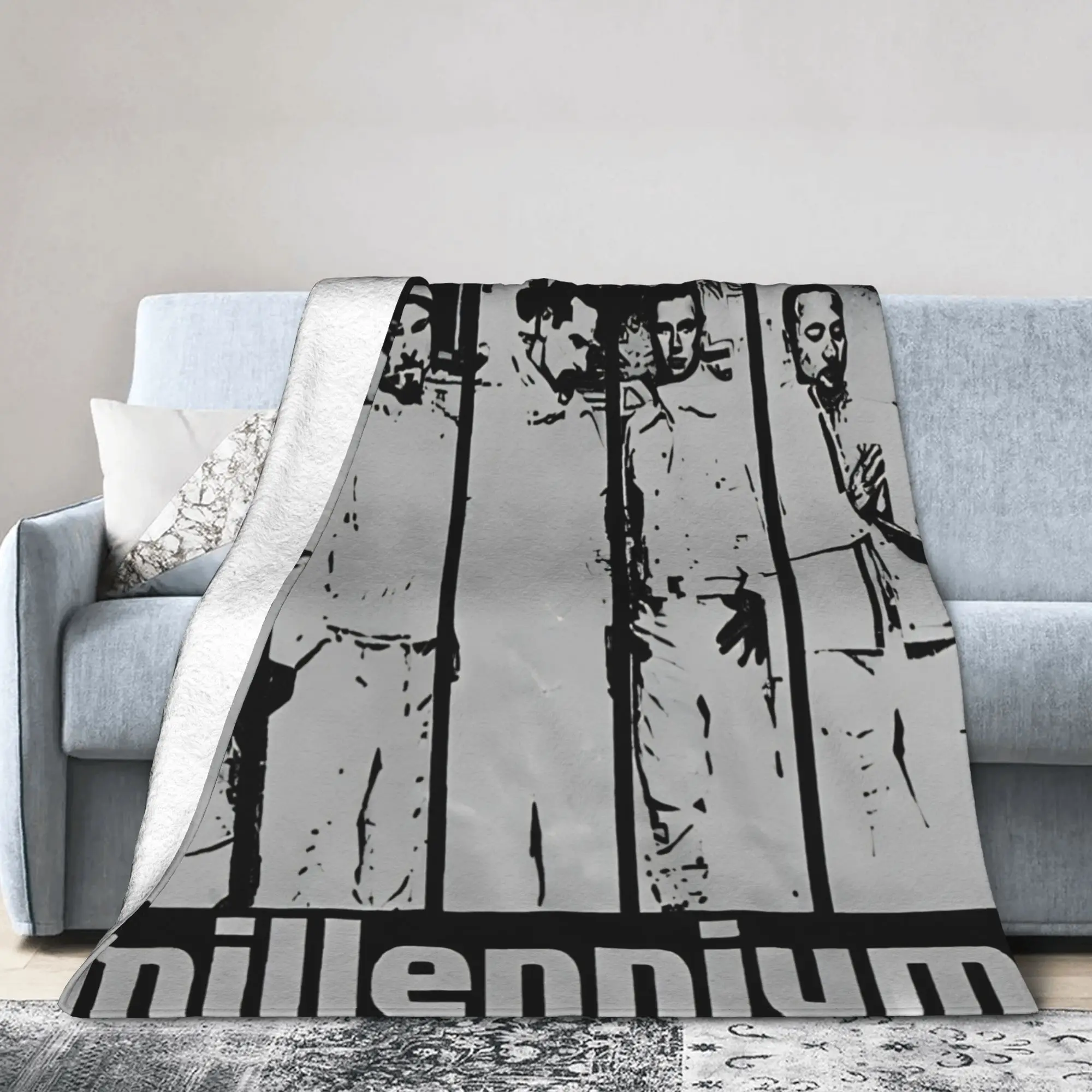 Backstreets Boys Retro Blanket  Flannel Novelty Warm Throw Blankets for Chair Covering Sofa Textile Decor