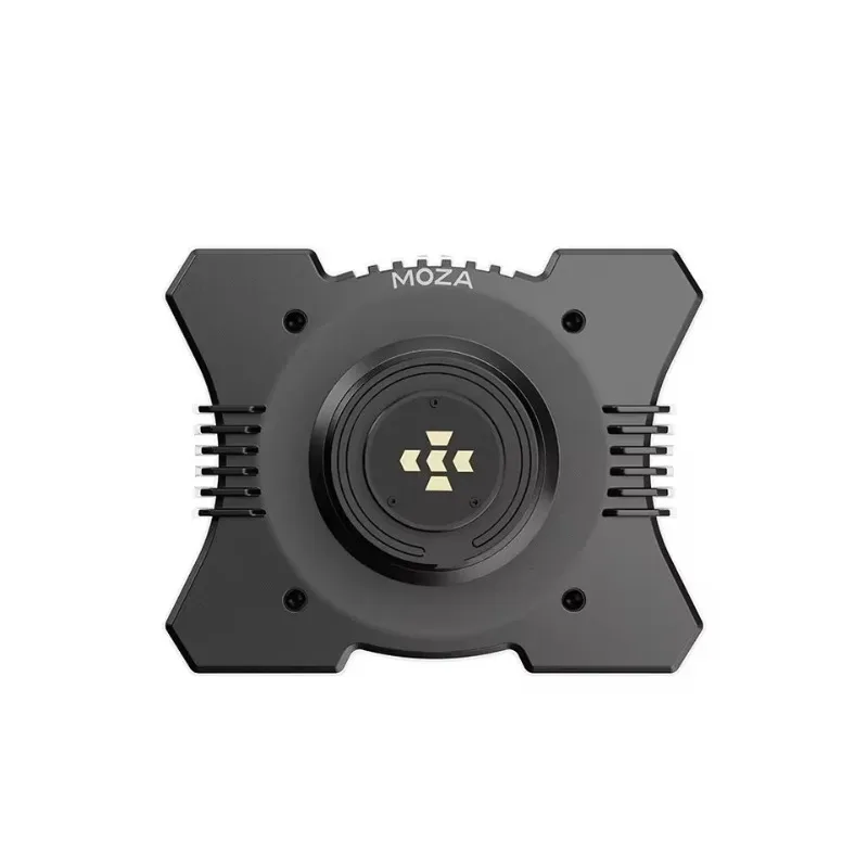 قاعدة عجلة MOZA Racing R12 بتصميم خفيف الوزن 12 N·M عزم دوران محرك سيرفو مع خوارزمية تصفية FFB من الجيل الجديد