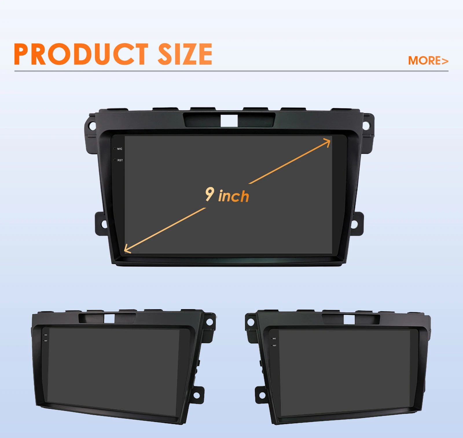 Hizpo 2 DIN Android 14 Auto Radio For Mazda CX-7 CX7 2008 - 2015 Carplay 4G Car Multimedia GPS 2DIN Autoradio Octa Core Navi DSP