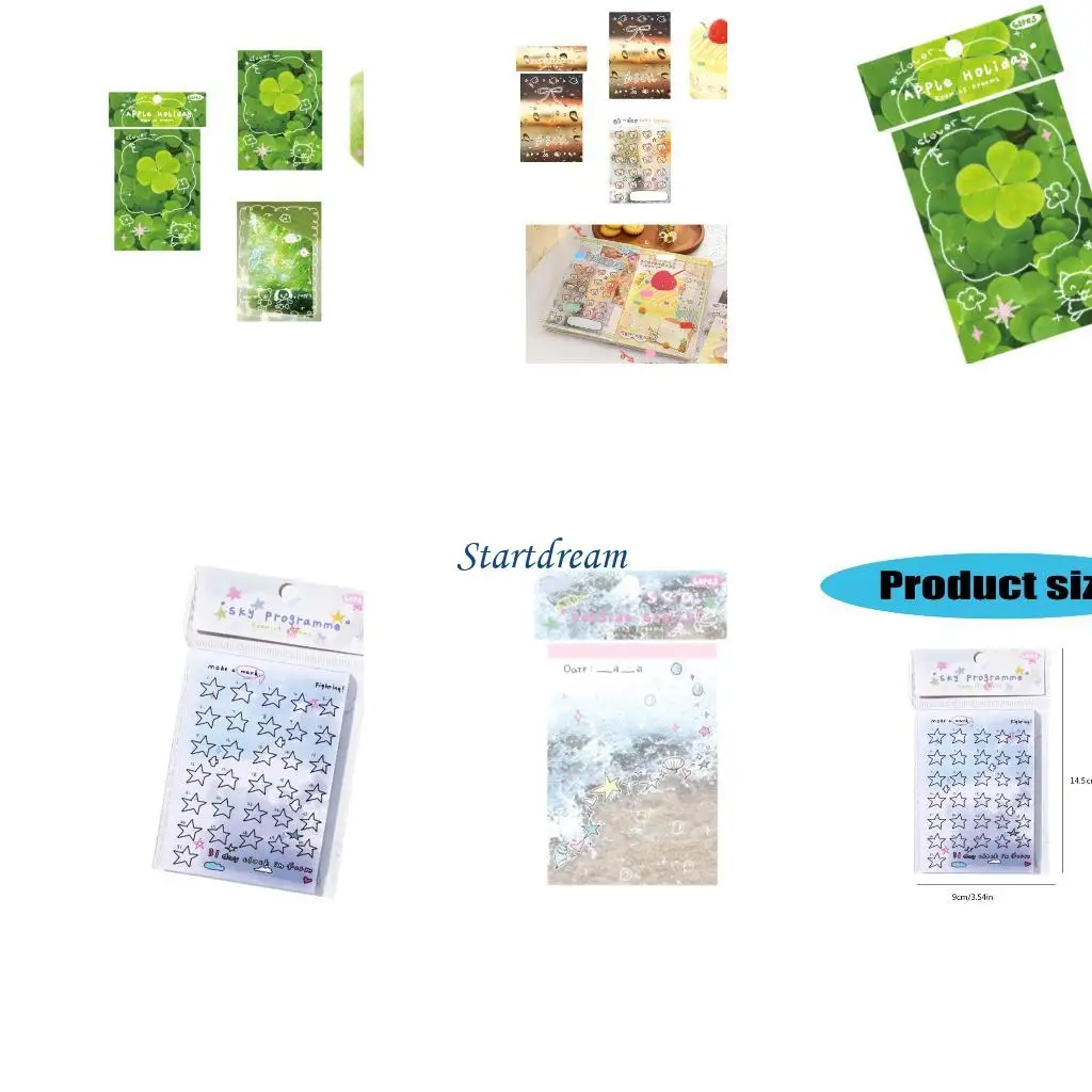 Message Paper Lovely Memos Pad Notepad Simple Writing Pad Paper Pads for School K92C