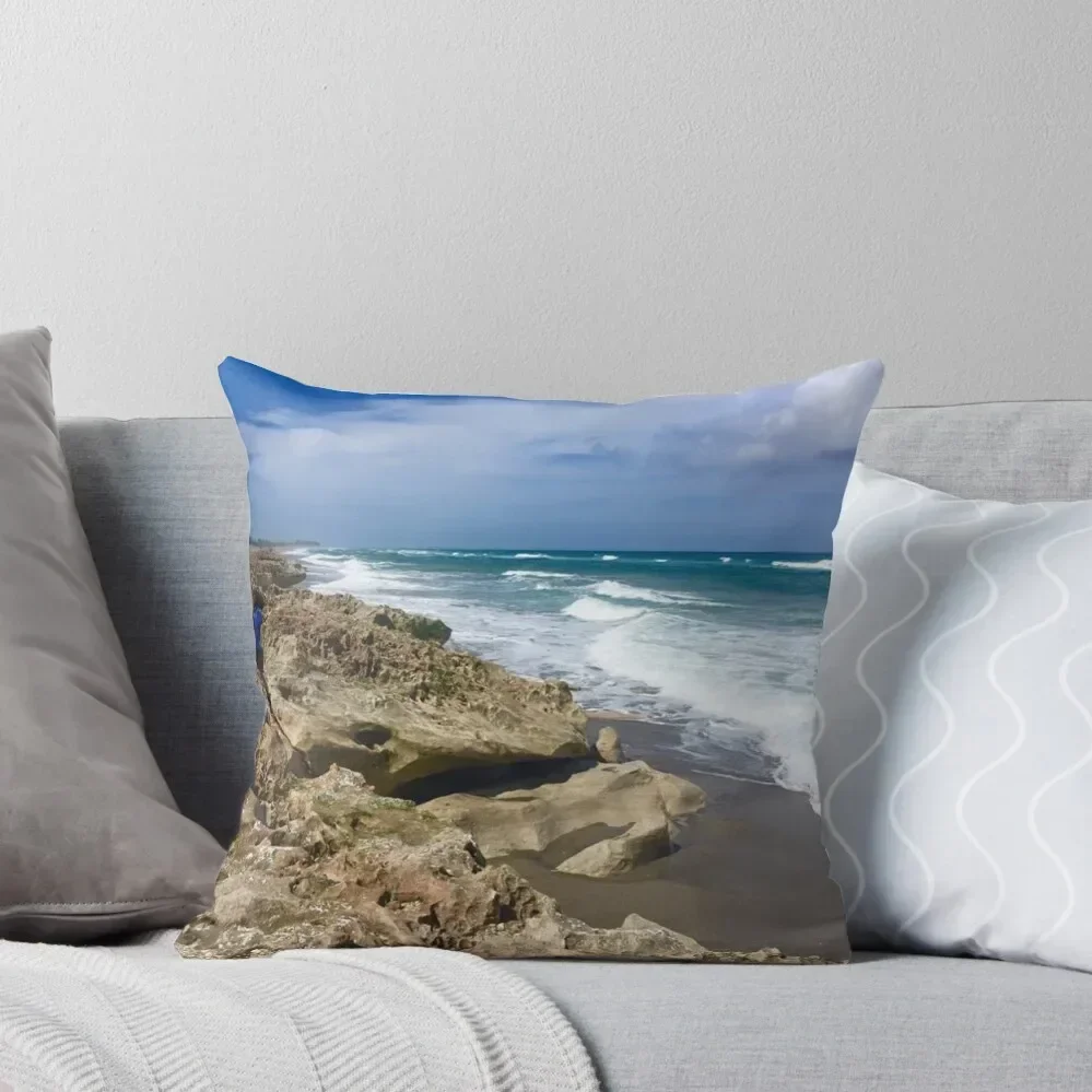 

JUPITER ISLAND BLOWING ROCKS Throw Pillow Cushion Covers For Living Room Christmas Covers For Cushions Christmas Covers pillow