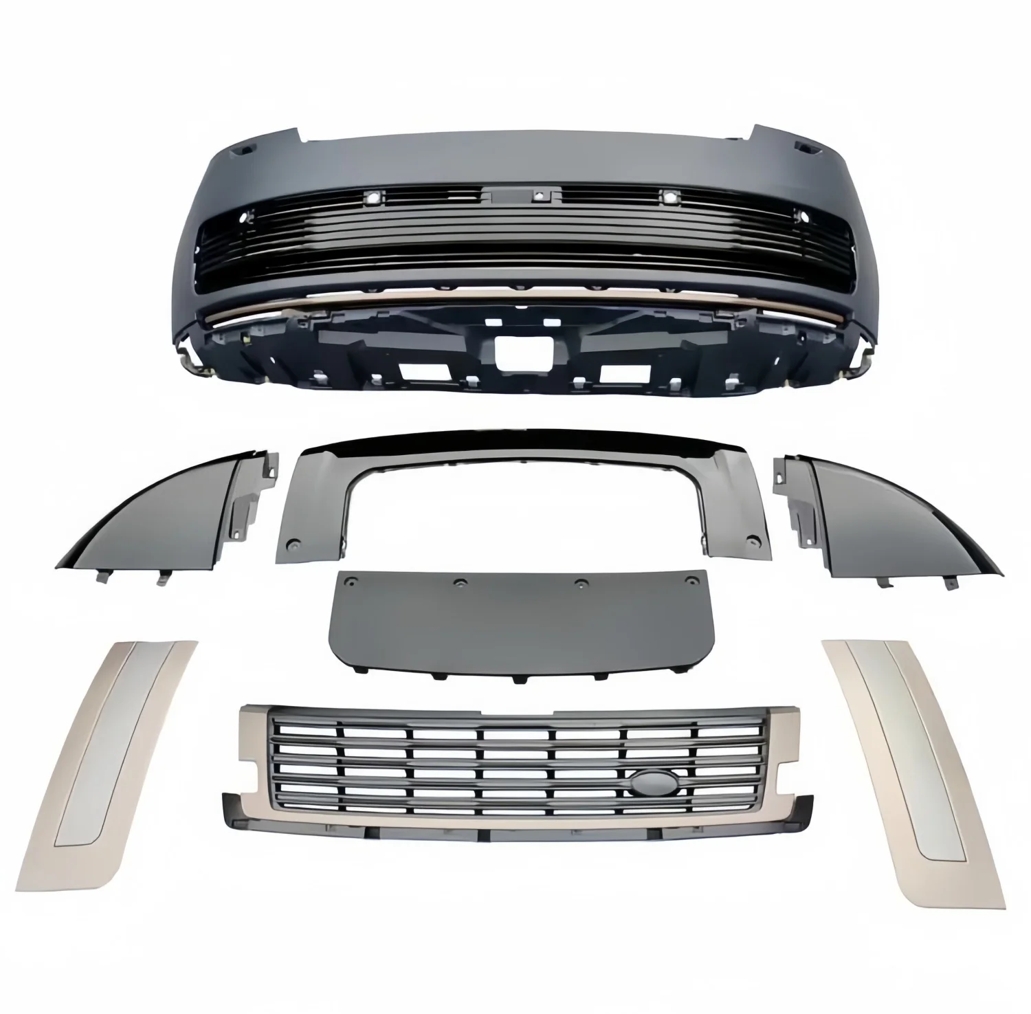 

2023+ High Quality SV Bodykit for Range Rover Vogue ABS New Front Grille Front Bumper Side Fender Vent Cover Upgrade Style