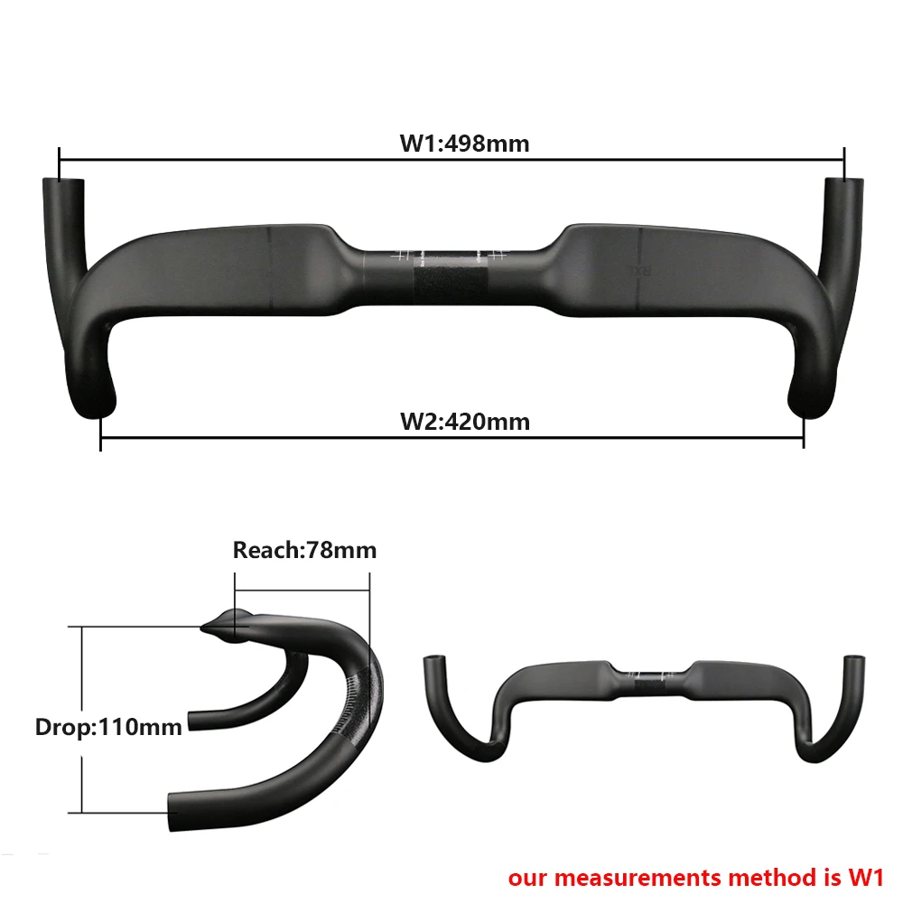 Fietsen Grind Fiets Snelheid Stuur RXL SL 31.8 Carbon Road Stuur Voor Fiets Interne Routing UD Matte Drop Handle Bar