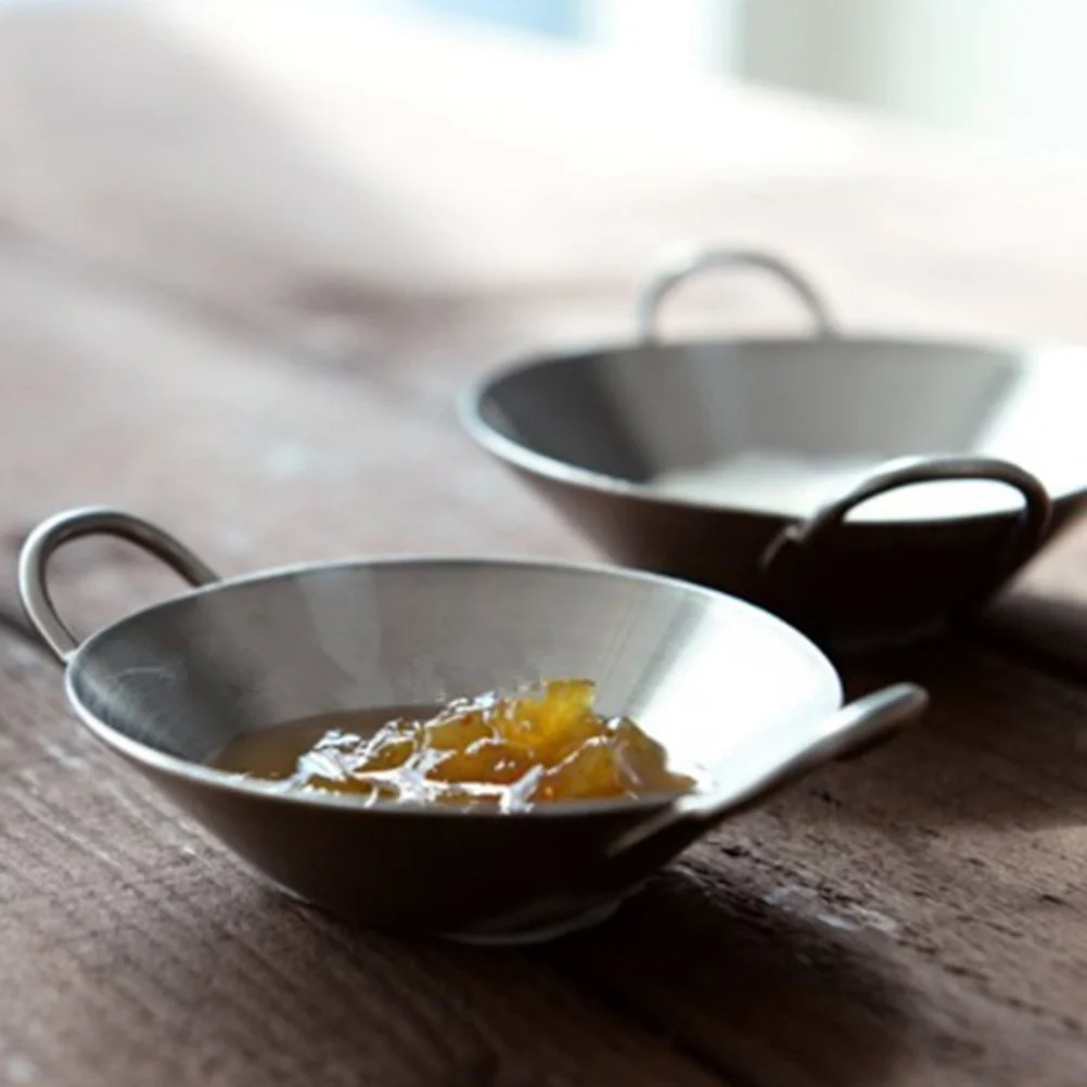 

Stainless Steel Sauce Dish Korean Style Relish Plate For Soy Sauce Salt Container Kitchen Camping Bbq Use