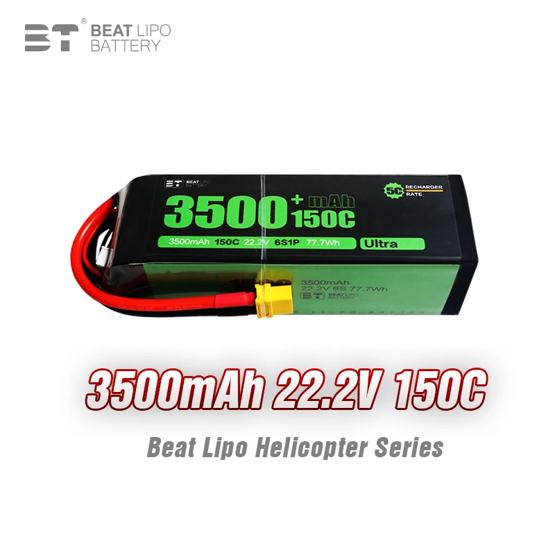 

RC Car Battery 22.2V 3500mAh RC Car Battery Lipo 150C 6S for RC Truck RC Model Accessories