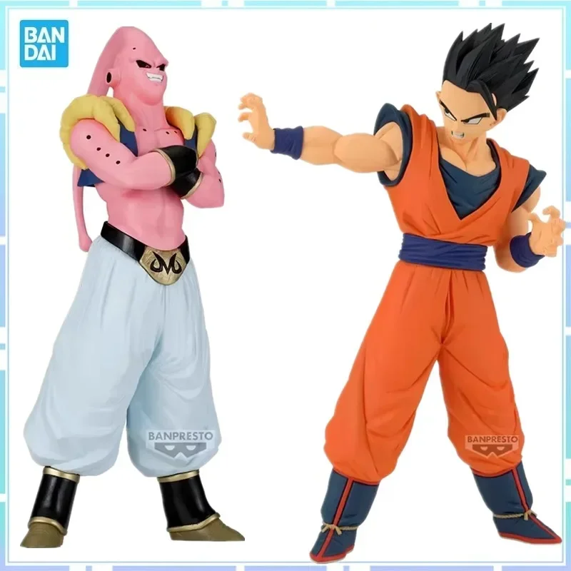 

Bandai Original Banpresto Anime Dragon Ball Z Match Makers Majin Buu Son Gohan PVC Figure Collectible Toy Gifts Model
