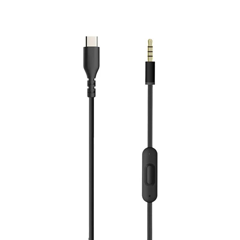 Replacement Audio Cable for Studio Pro Solo 3 Solo 4 Headphones Type C to 3.5mm Aux Cord Headset Accessories