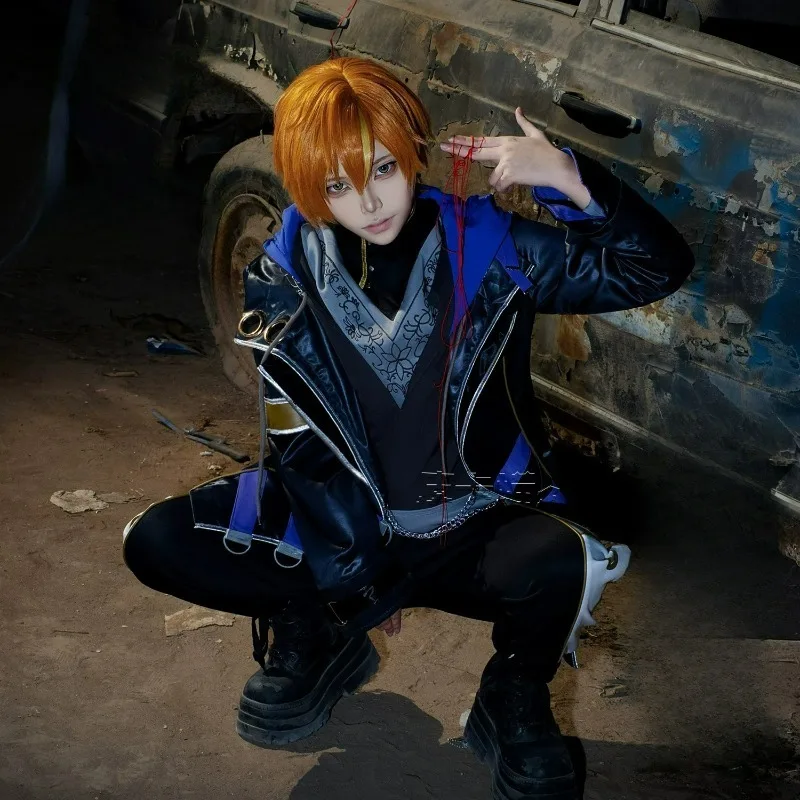 

Shinonome Akito Cosplay Costume Anime Stage Performance Uniform Suit Halloween Christmas Party Roleplay for Women Men