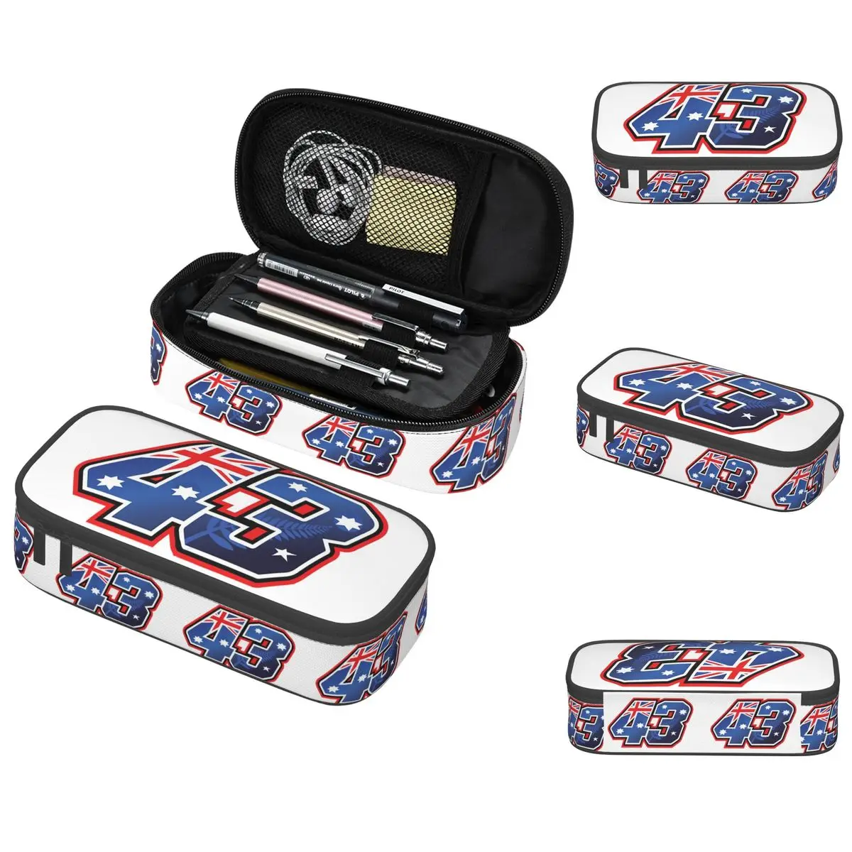 مقلمة جاك ميلر رقم 43 أستراليا للطلاب صندوق القلم المدرسية حقيبة أقلام رصاص لوازم مكتبية حقيبة حامل القلم