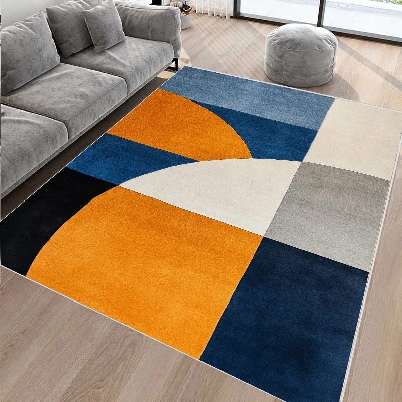 

Modern Living Room Decoration Carpet Light Luxury Geometry Carpets Home Hall Sofa Area Rug Bedroom Lounge Floor Mat ковер tapis