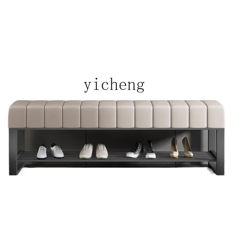 

XL Shoe Changing Stool Sofa Home Doorway Light Luxury Seat Bench Living Room Entrance Footstool