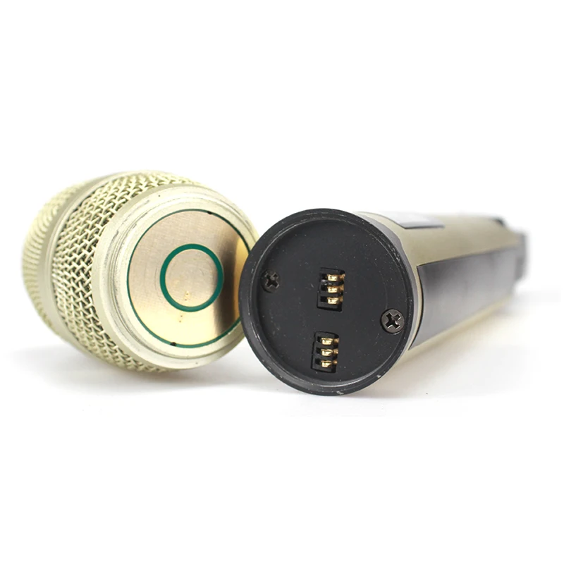 TOP SKM 9000 ricevitore a 2 canali sistema microfono Wireless karaoke SKM9100 microfono wireless UHF per microfono sennheiser SKM9000