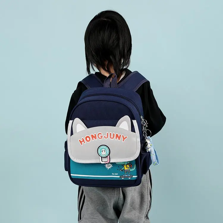 2023 New School Bags for Primary School Students Grade 1 To Grade 2 Children\'s Backpack Cute Small Ears Girls Lightweight Bags