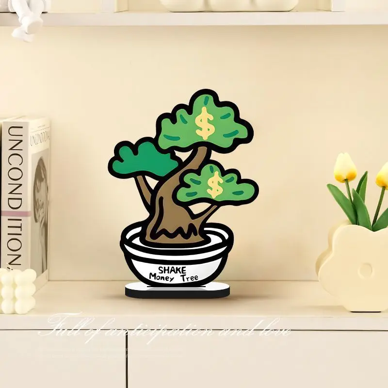 Ins الرياح الغنية زهرة غرفة المعيشة مكتب سطح المكتب زخرفة صغيرة 2024 جديد كريم الرياح دخول الشرفة الديكور