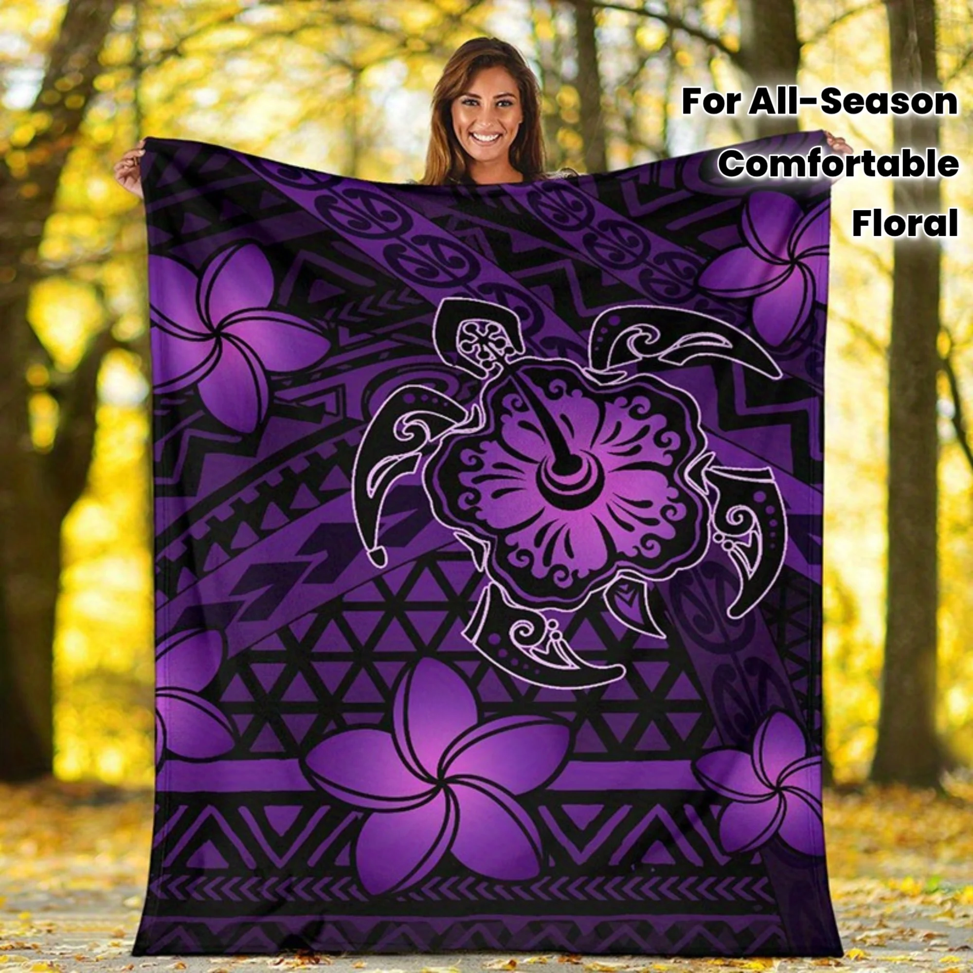 Cute Sea Turtle Blanket Large Bedspread Undersea Bubble Throw Cover Retro Aesthetic Home Bedroom Decor Gamer Men Gift