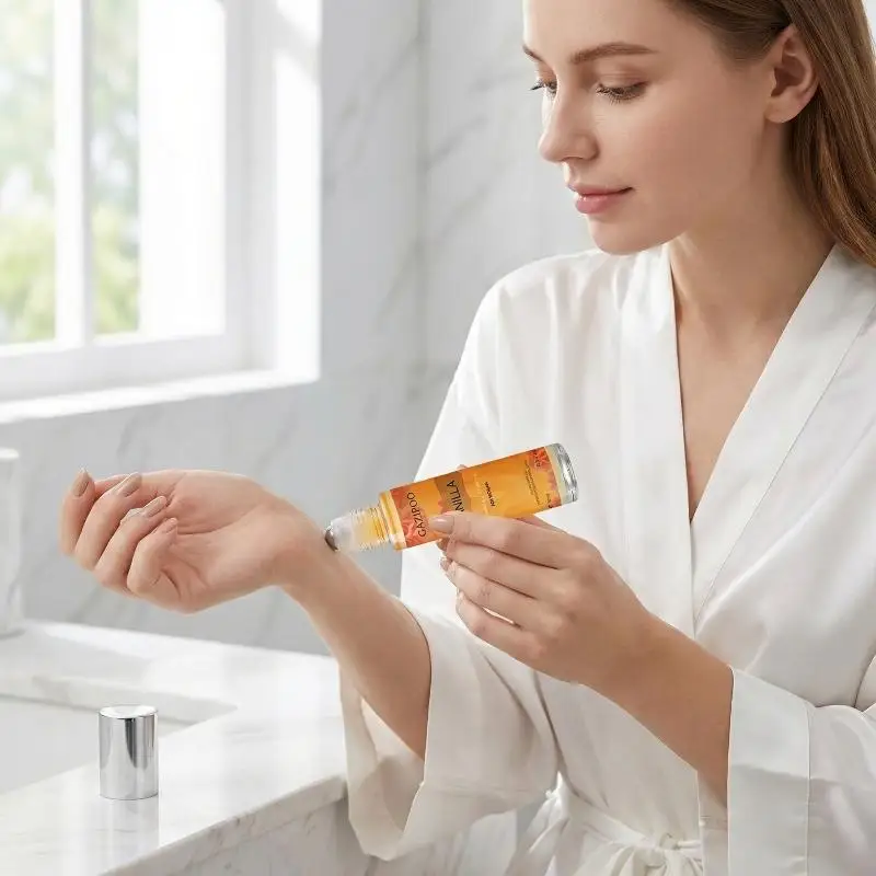 

Ароматическое масло 10 мл в роликовом флаконе, натуральный цветочный аромат, стойкий, женский аромат, масло для тела, портативный мини-флакон для ежедневного использования