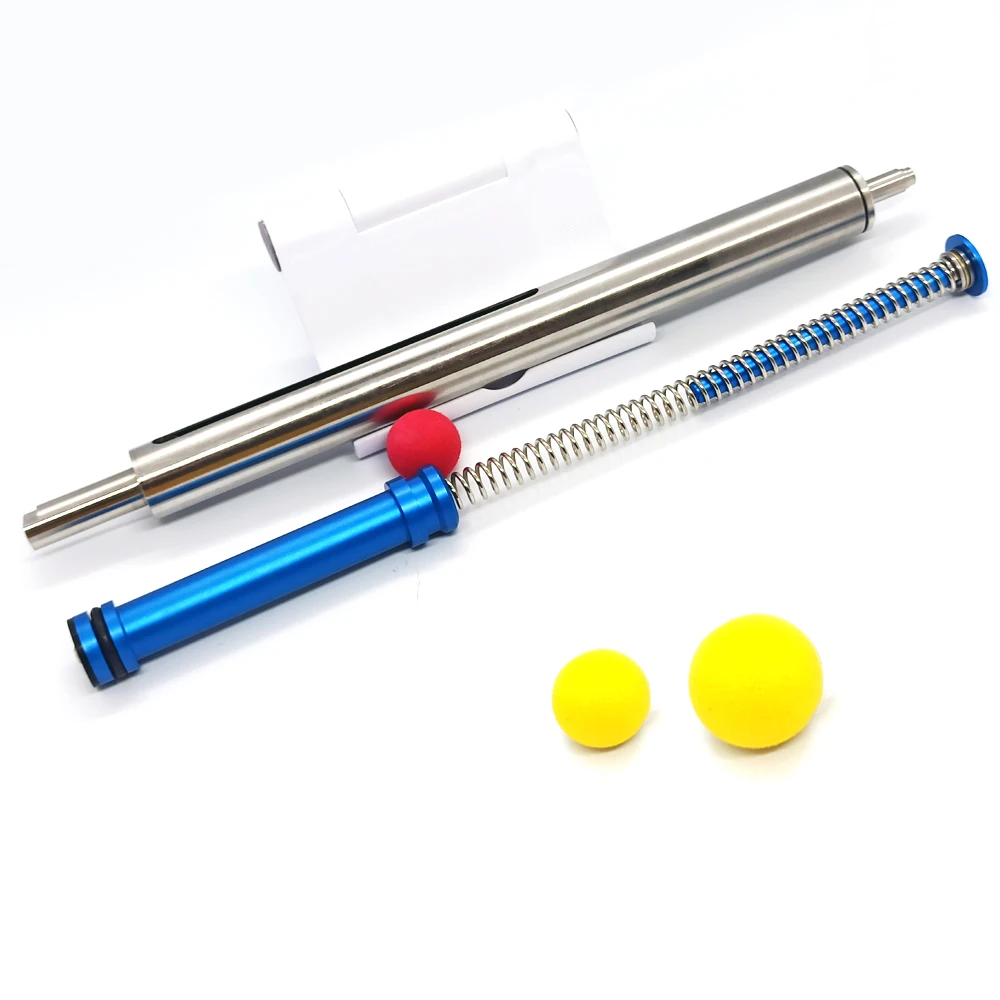 

New design Stainless Steel Cylinder Piston Accesories Fit for Double bell vsr10 dbell vsr 10 Upgrade Parts DIY Pneumatic Compone