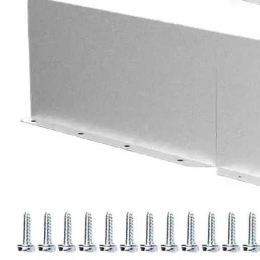 Rainwater Deflection Plate Rain Gutter Protection Water Deflector Downpipe Rain Deflector Baffle Plates With Screws Garden Parts