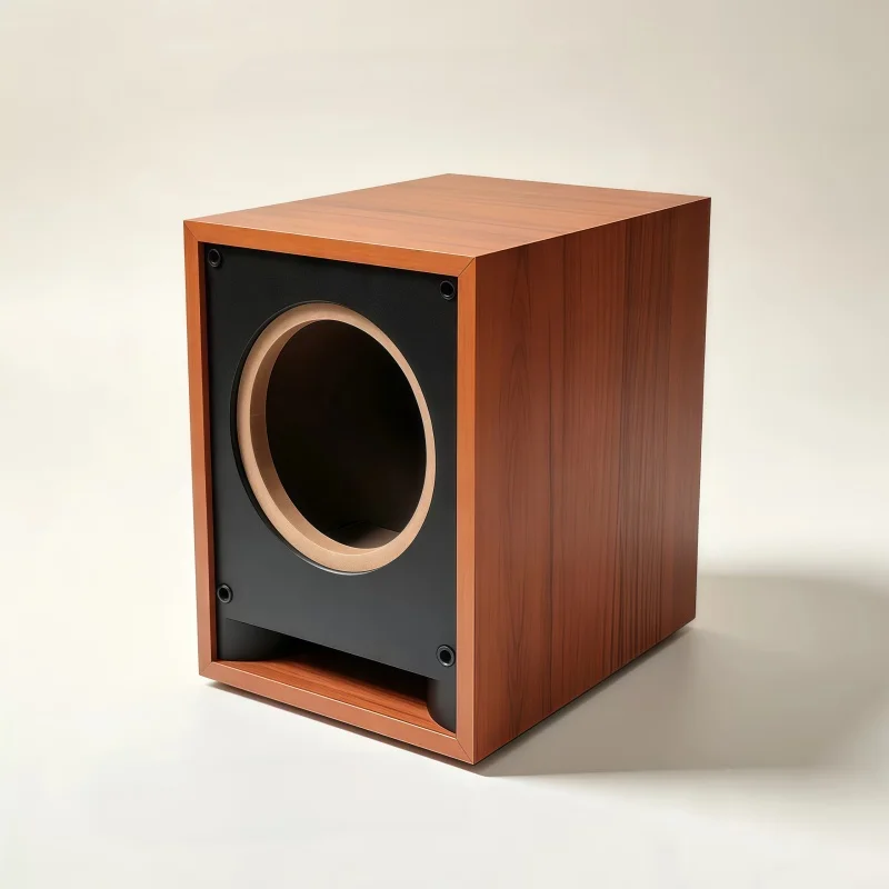 6.5-inch Empty Subwoofer Cabinet,DIY Car/Home Woofer Box,Bass -speaker Case, Subwoofer Box,Wooden Sound Box,Subwoofer Housing