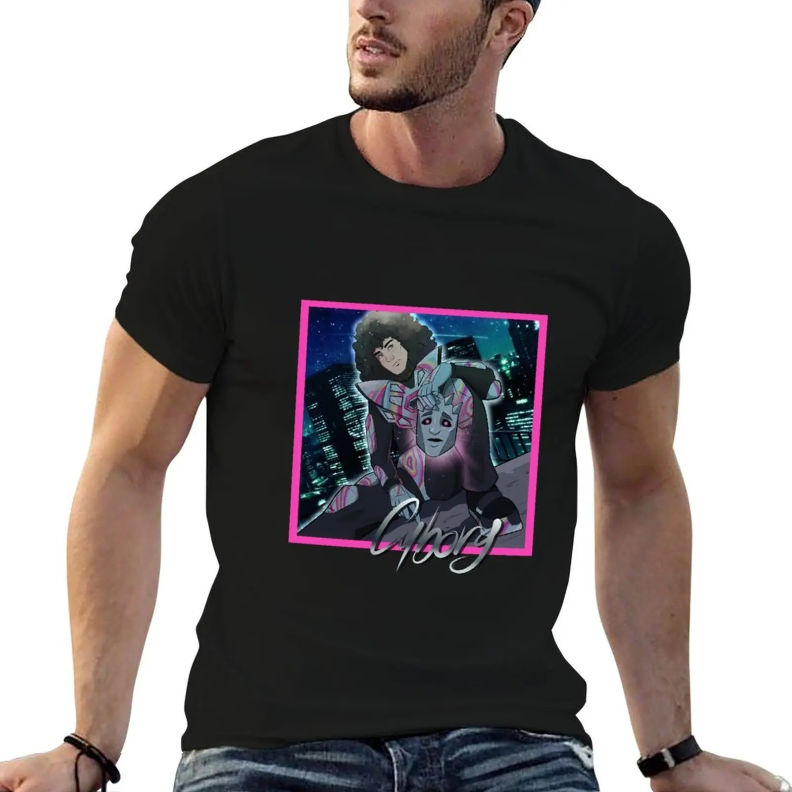 

BriBorg T-Shirt mens graphic t shirts t shirts for man cotton soft T-Shirt