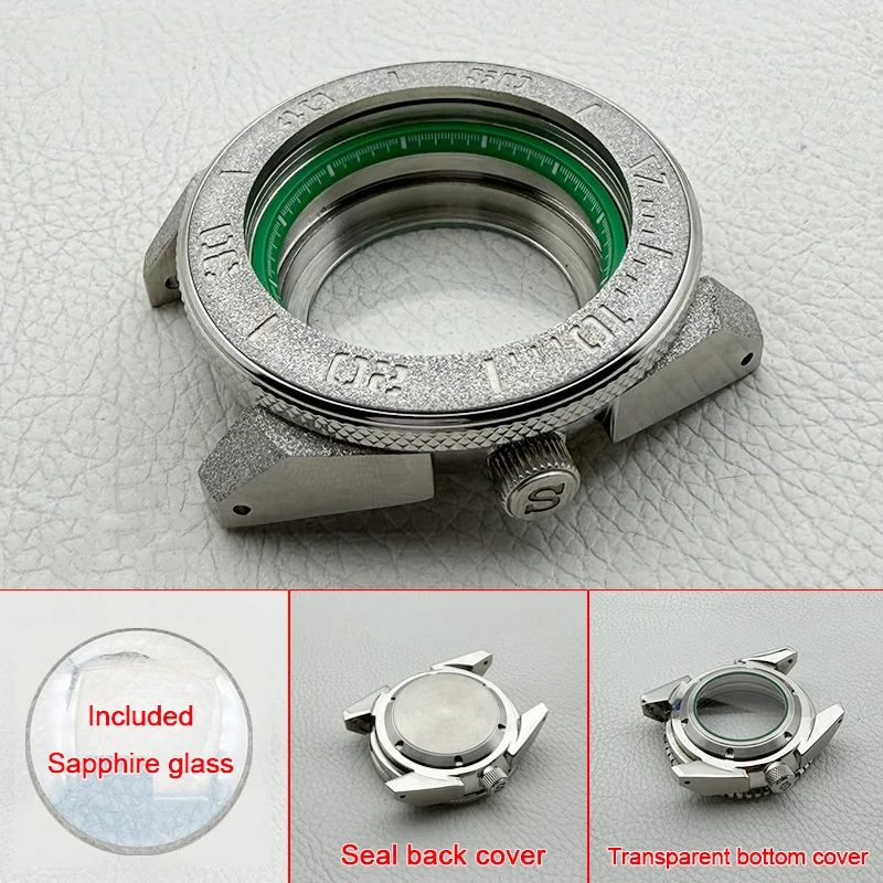 

Корпус Mod King Samurai 45 мм с сапфировым стеклом, подходит для механизмов NH35, NH36, 7S, 4R, серия SRPF Samurai, водонепроницаемость 200 м, кастомный корпус.