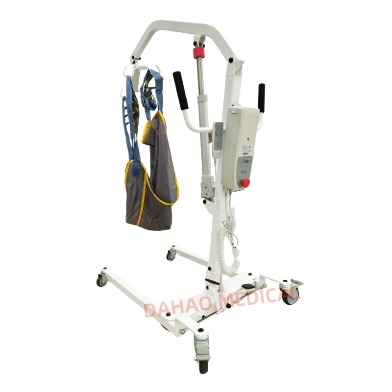 China Hospital Electric Medical Paralyzed Patient Nursing Hoist Transfer Lift Machine Lifter for Elderly Handicapped