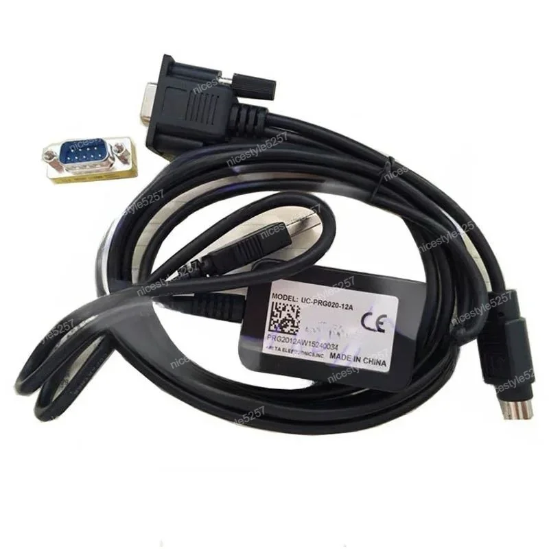 

Original Delta PLC download line/communication/programming cable conversion serial port usb UC-PRG020-12A
