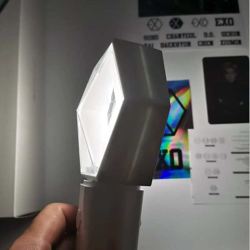 EXO OfficialFanlight 3.0 공식 지지대 조명 지지대 스틱, Aili 스틱 3 세대, 3 세대 및