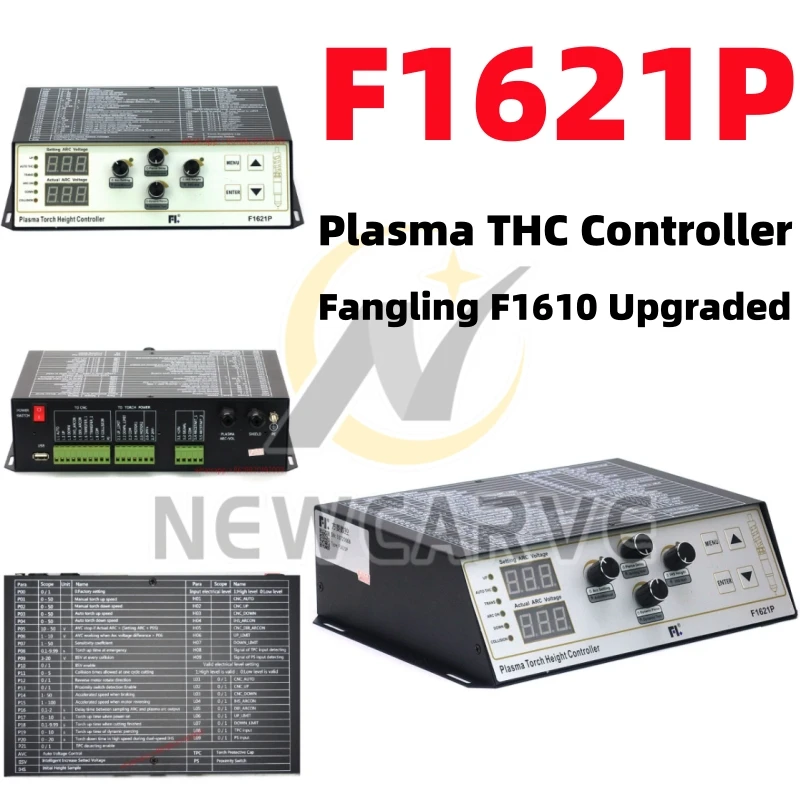 THC Fangling F1621P Torch Height Cutter Controller Replace F1620 F1621 Automatic ARC Cap Voltage For CNC Plasma Cutting Machine