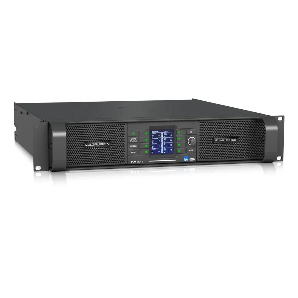 Lab.gruppen PLM 5K44 Digital 4-Channel 5000W Class TD Power Amplifier With Integrated DSP