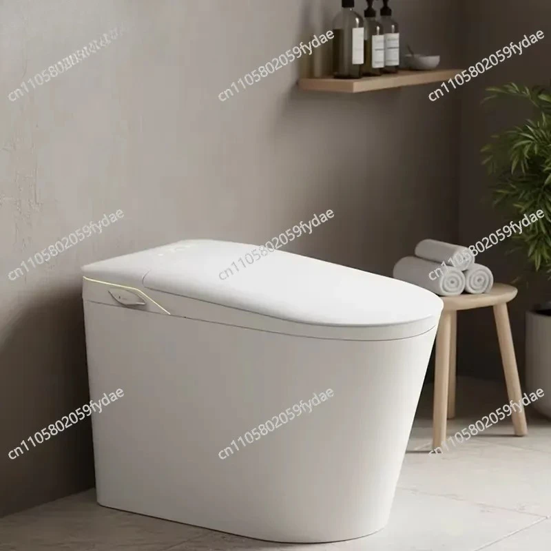 Extended Floor Type Intelligent Self-cleaning Heated Toilet, Integrated Bathroom Toilet Sanitary Ware