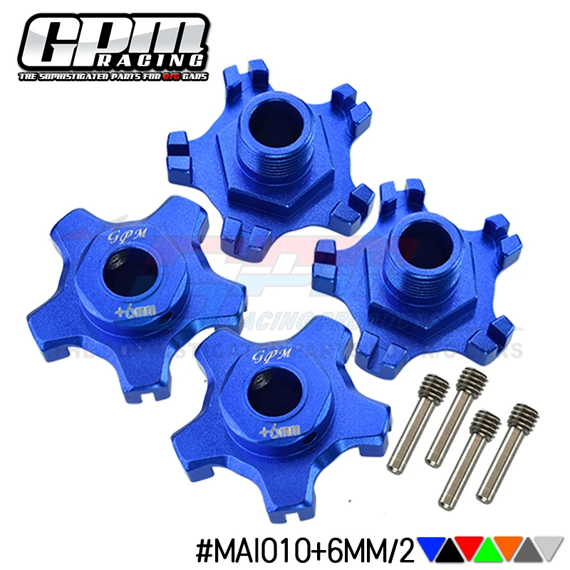 

GPM Aluminum Wheel Hex (+6Mm) For Arrma 1/7 Infraction 6S Blx