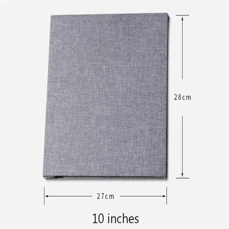 16 Inch Linen DIY Photo Album Can Engraved Name Gift Lover Birthday Wedding Baby Shower Scrapbook Paper Crafts Album