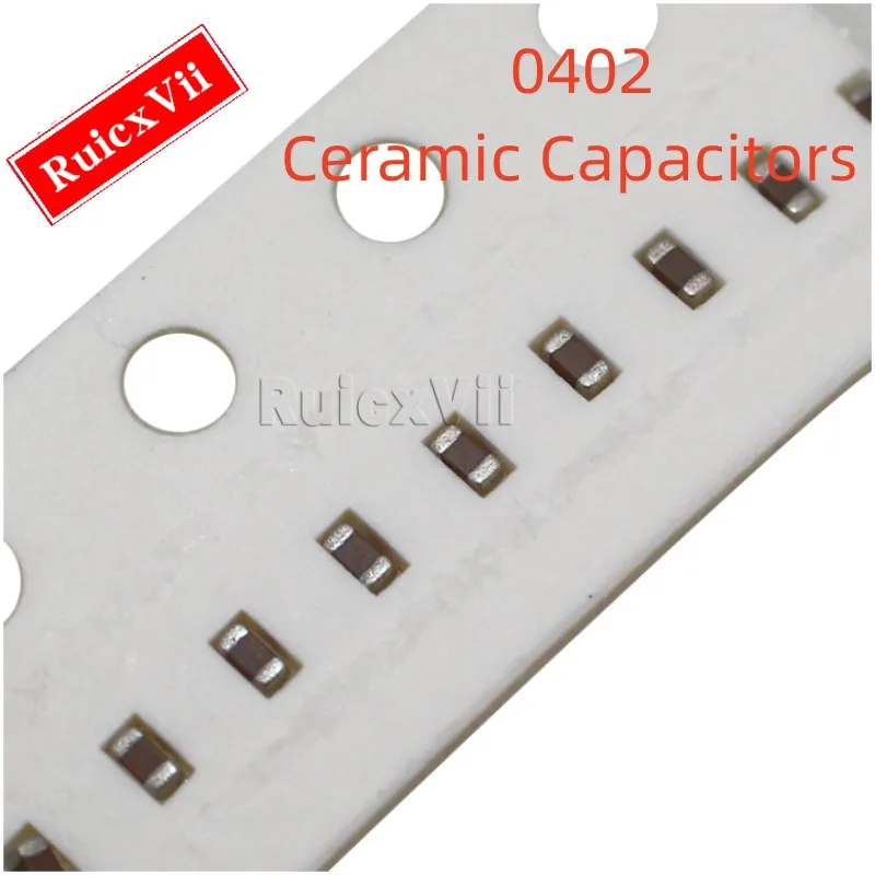 (100pcs) 0402 100PF 50V 100V ±5% 101J COG NPO 1005 SMD Ceramic Capacitors