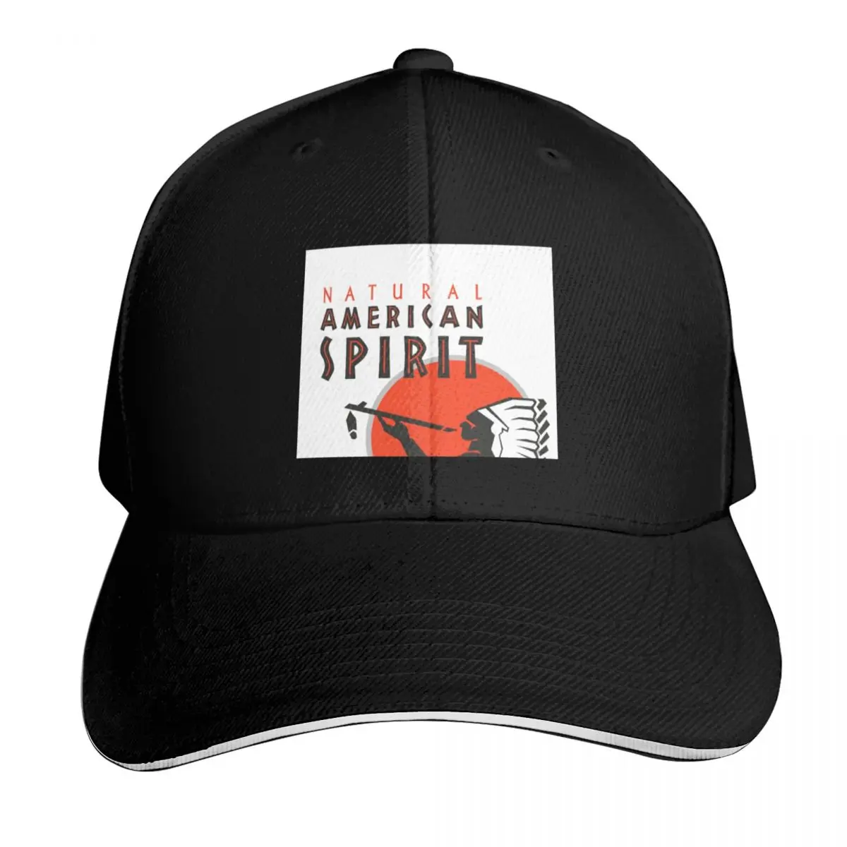 American Spirits Cigarettes Classic T-Shirt Baseball Cap Strapback Dad Hat Six Panel Structured Crown Sun Protection UPF 50+