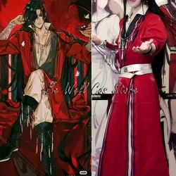 2024 New Second Series Tian Guan Ci Fu Hua Cheng Cosplay Costume Huacheng Outfit Shoes Wig Women Men Halloween Role Play Prop
