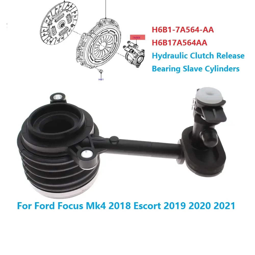 7a564 Kupplungshub und Lager H6B1-7A564-AA – Perfekte Ersatzteile für Ford Focus Mk4 (2018–2021)