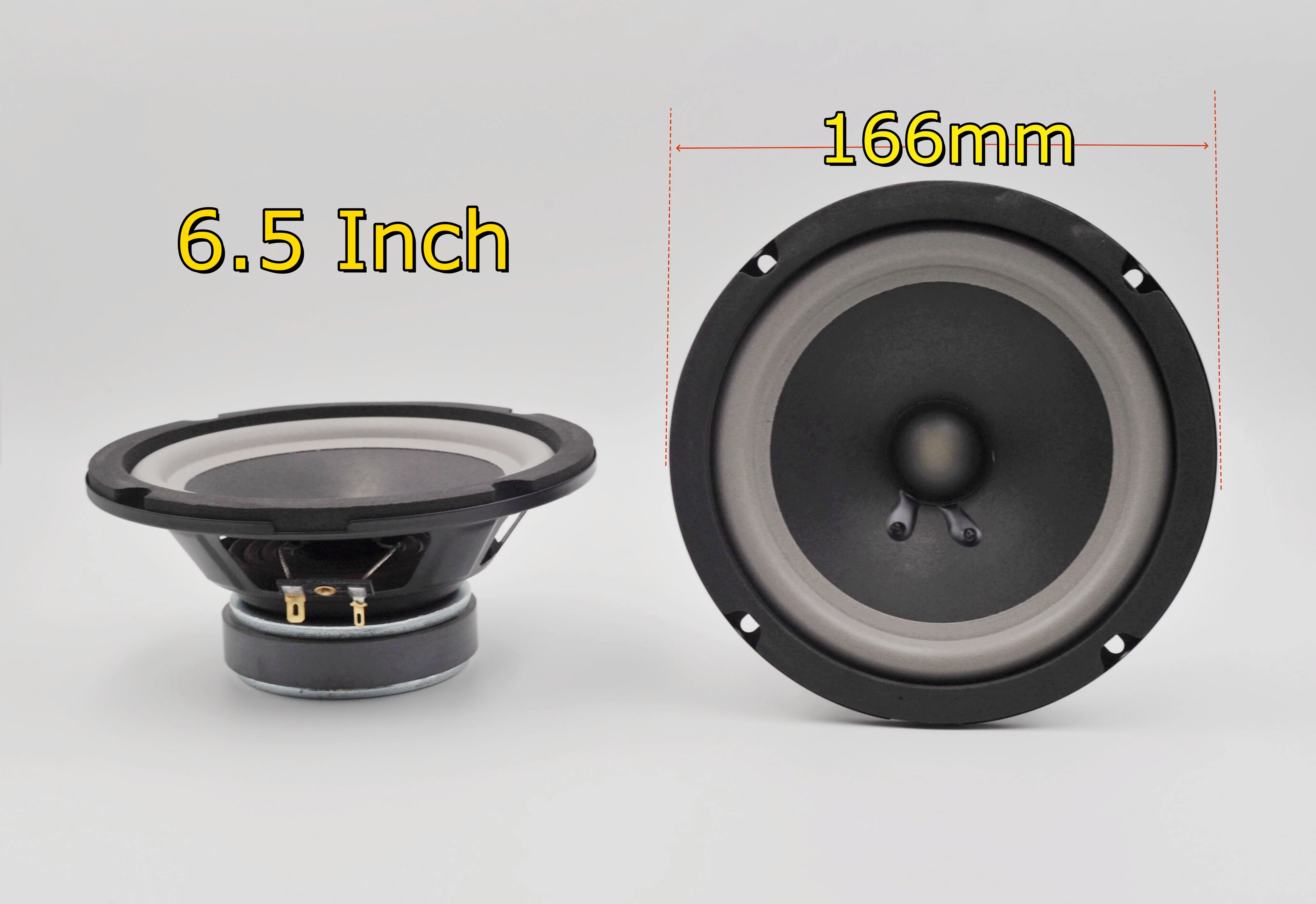 M2 audio 1Pcs 6.5 Inch Midrange Bass Speaker 4 Ohm  150W Card Package Speaker Subwoofer Speaker DIY For Home Theater