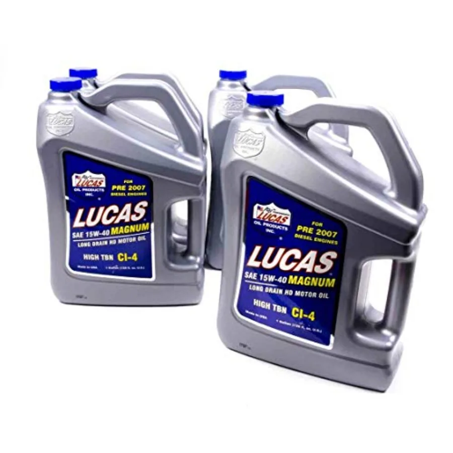 10076PK4 15W40 زيت شاحنة Magnum High TBN لأداء المحرك الثقيل في نقل LongHaul والمعدات الصناعية 1