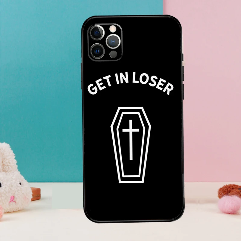 Skull Gothic Creepy Pastel GothสําหรับiPhone 16 15 14 13 12 11 Pro Max 12 13 Mini XR 15 16 Plus 16eฝาครอบCoque