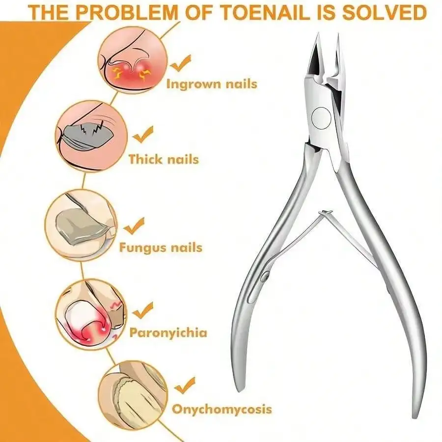 1 шт. портативные большие кусачки для ногтей, бытовые кусачки для ногтей с вращающимся ремнем, инструменты для обрезки ногтей