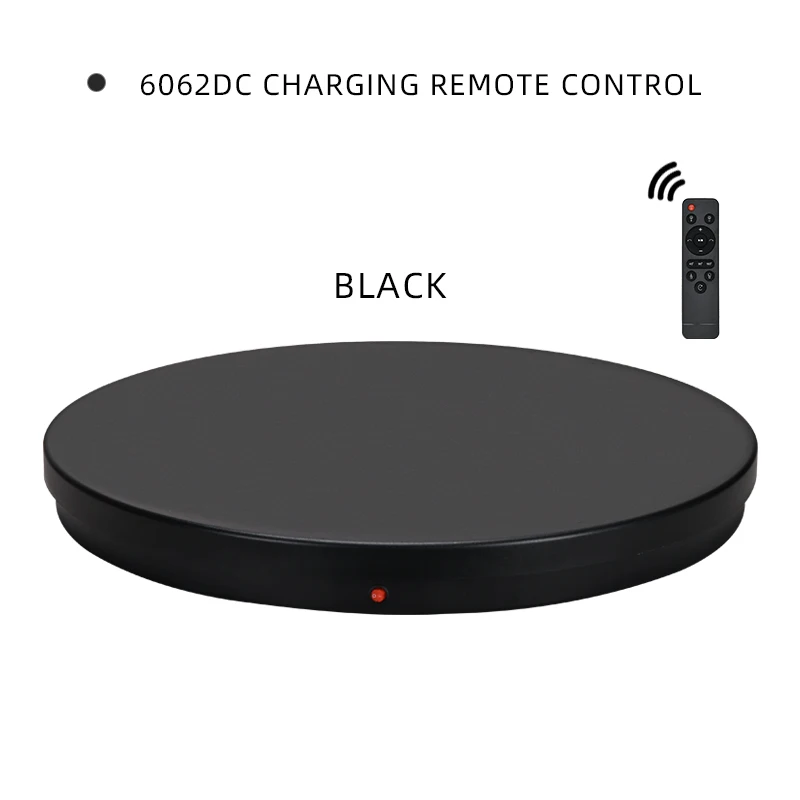 Hot 62CM Electric Turntable 360 Degree Rotation Mobile Phone Accessories Postcard Rotating Display Stand for Comic Book