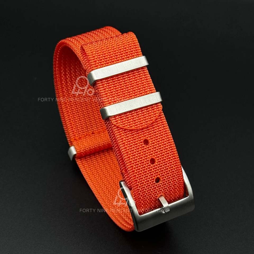 Hochwertiges Stoff-Uhrenarmband, 18/19/20 mm, gewebtes Nylon-Uhrenarmband, 21/22/24 mm, einteiliges gewebtes Uhrenarmband für Omega Seiko