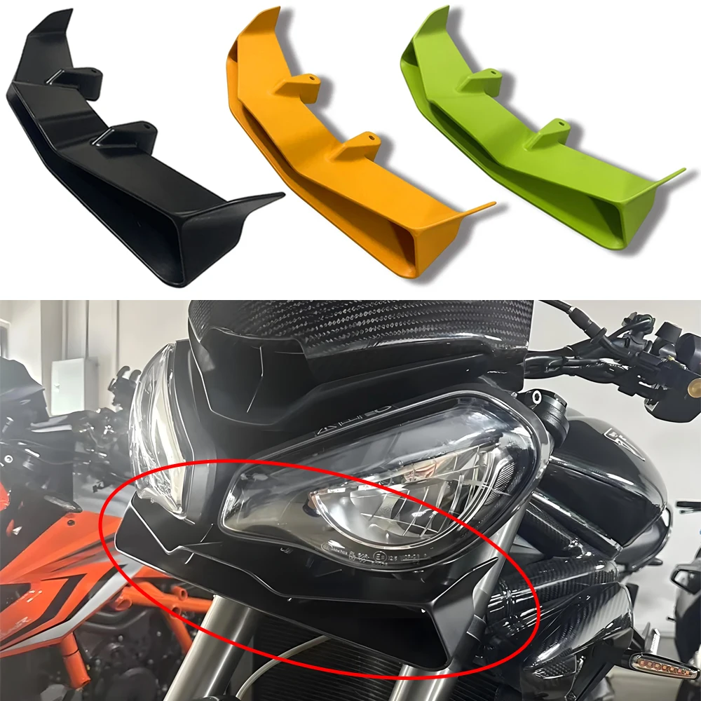 

Fixed wing modified motorcycle fixed wing fairing motorcycle accessories For Triumph Street Triple 765 S/RS 2017-2024