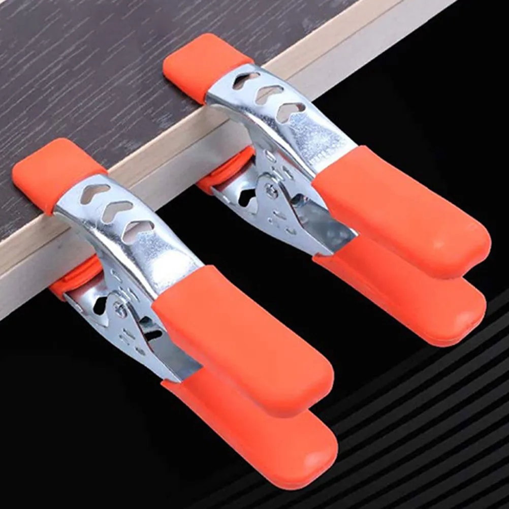 Woodworking Spring Clamp Metal Spring Clamp for Carpentry Projects Fastening Clothes Posters Background Cloths Crafts Heavy Duty