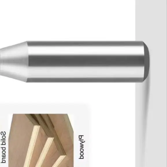 

12 Фреза TCT с круглым дном и V-образным пазом, твердосплавная деревообрабатывающая фреза с хвостовиком 1/2 дюйма для обработки канавок, резьбы