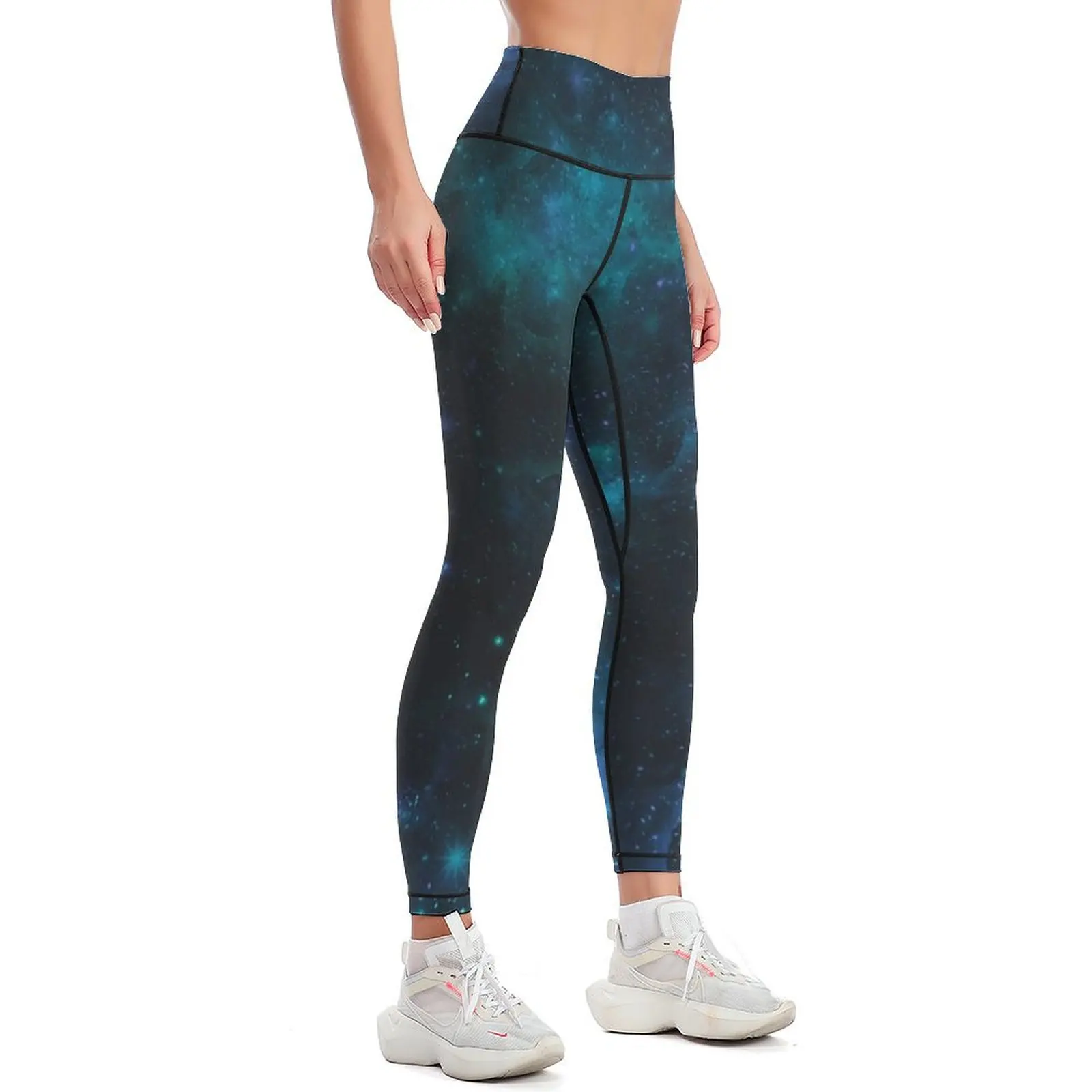 Universe Star Constellation Leggings sporty woman push up gym clothing sports woman gym Womens Leggings